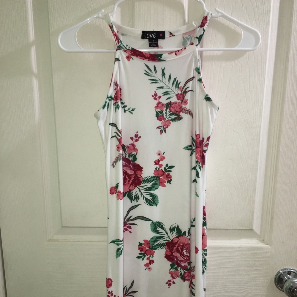 White Rose Covered Dress from “LOVE”